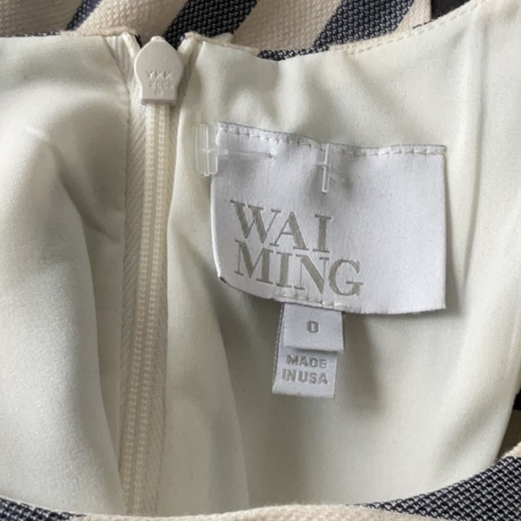 WAI MING striped dress size 0 - Picture 4 of 5